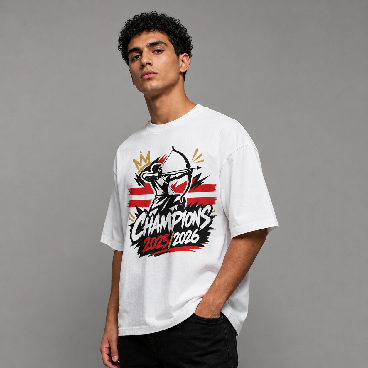 Zamalek 25-26 Champions Oversized T-Shirt