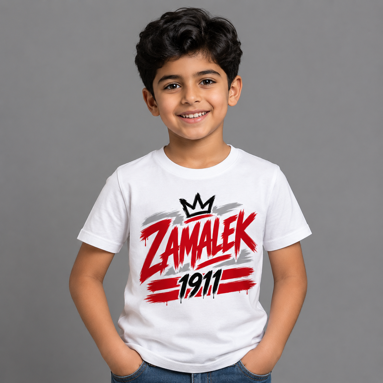 Zamalek Graffiti Kids T-Shirt
