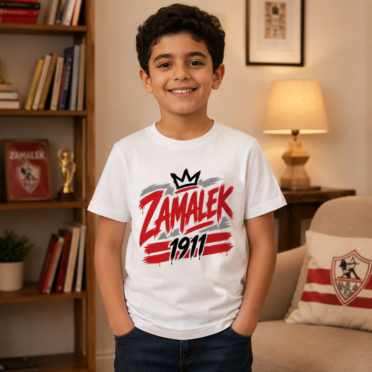 Zamalek Graffiti Kids T-Shirt
