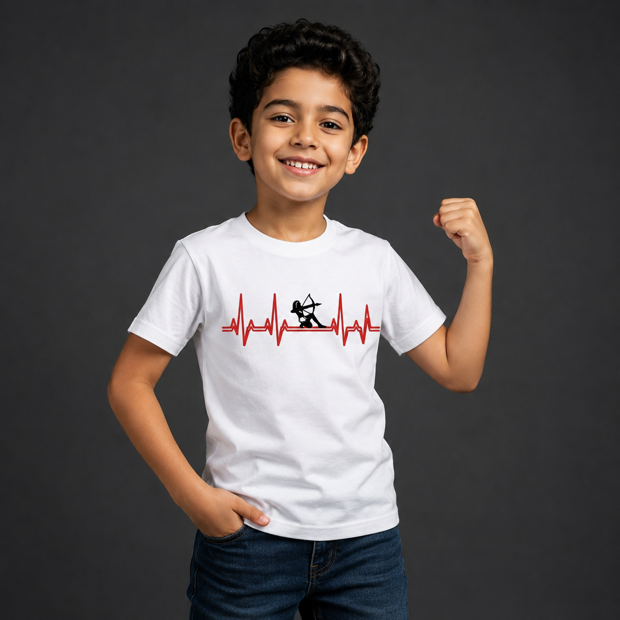 Zamalek Heartbeat T-Shirt - Kids