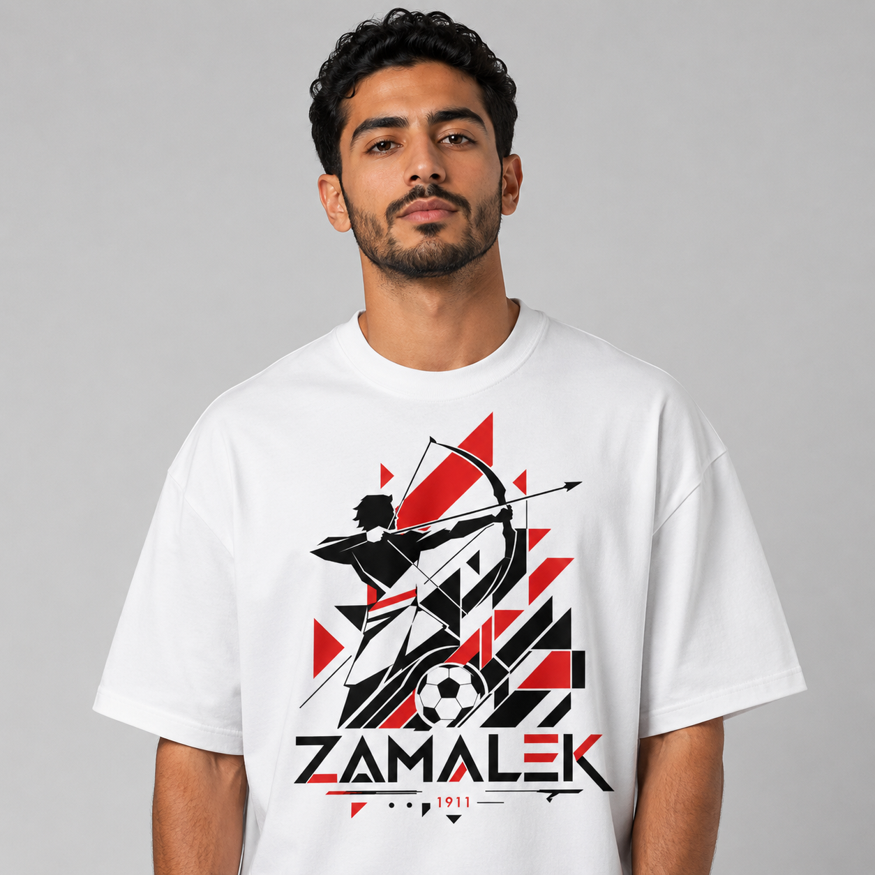 Zamalek Royal Arrow Oversized T-Shirt