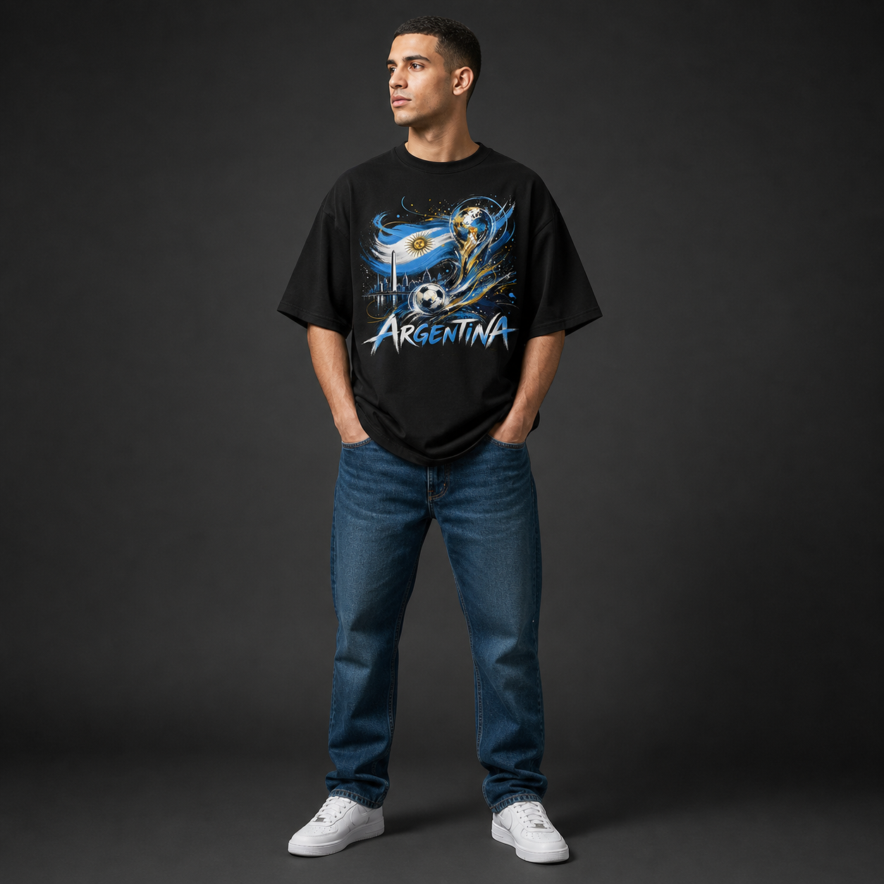 Argentina in World Cup 2026 Oversize T-Shirt