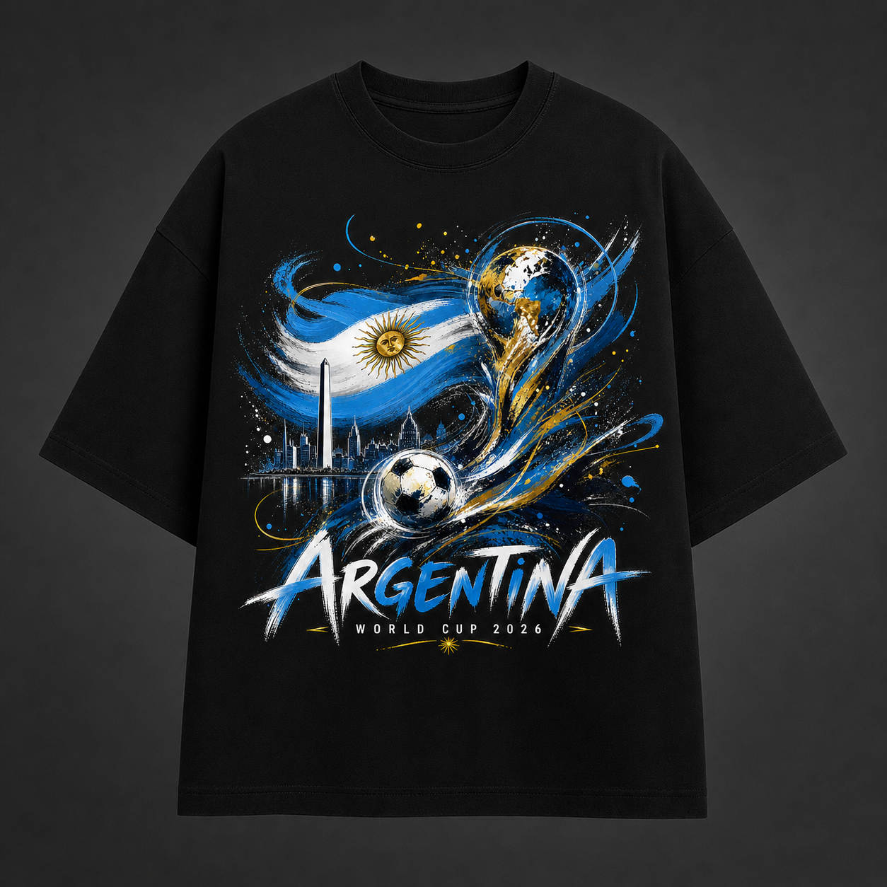 Argentina in World Cup 2026 Oversize T-Shirt