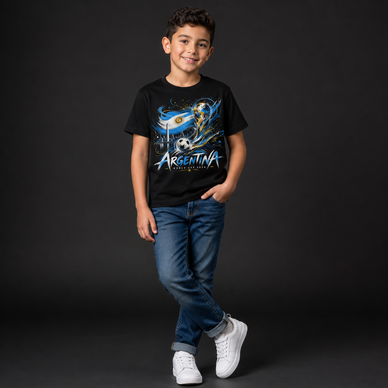 Argentina World Cup 2026 Kids T-Shirt