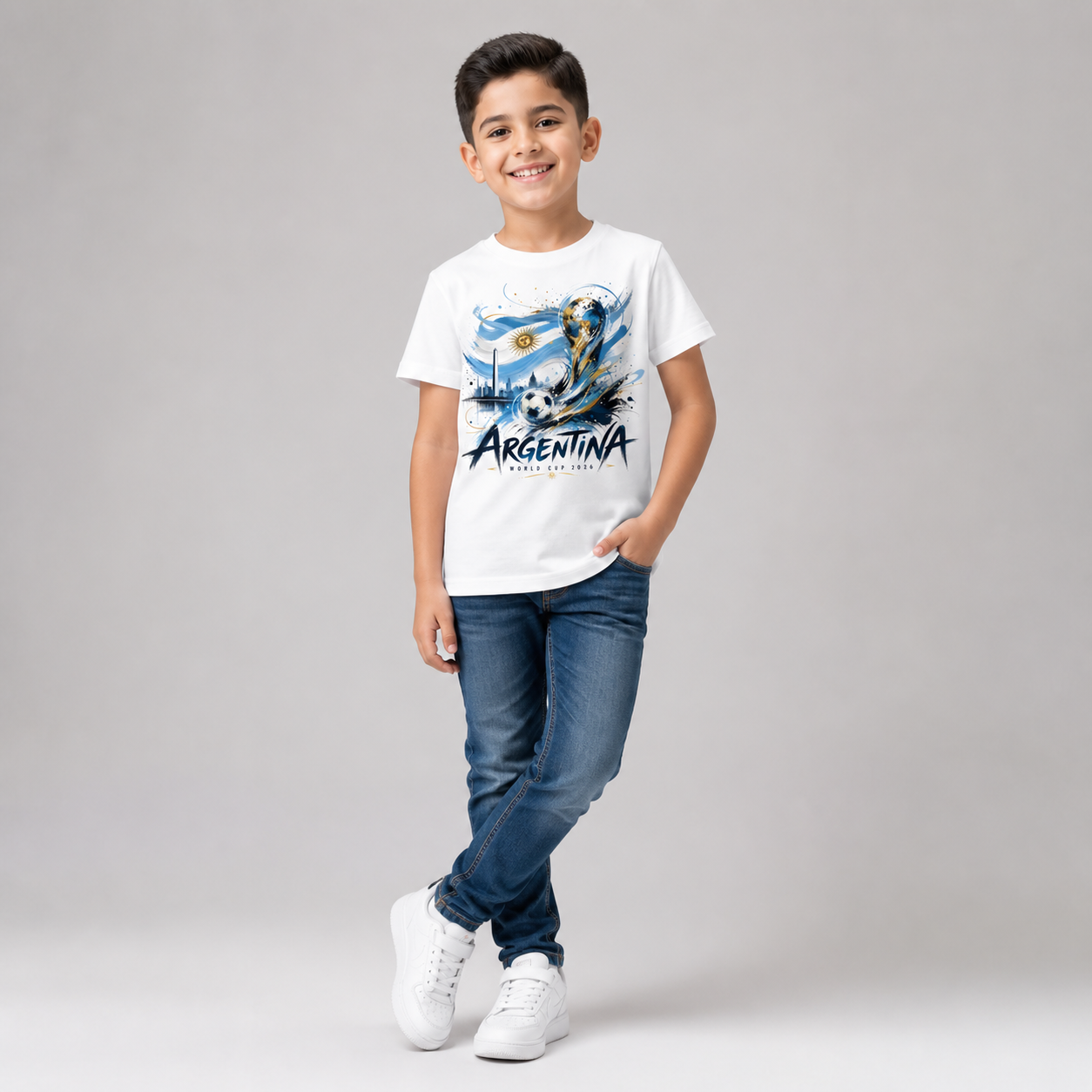 Argentina World Cup 2026 Kids T-Shirt