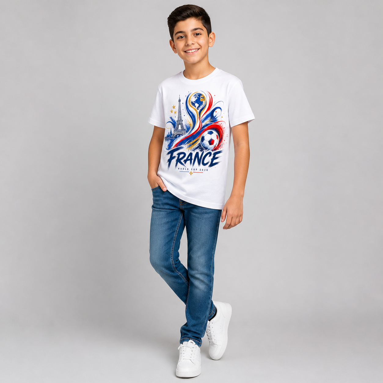 France World Cup 2026 Kids T-Shirt