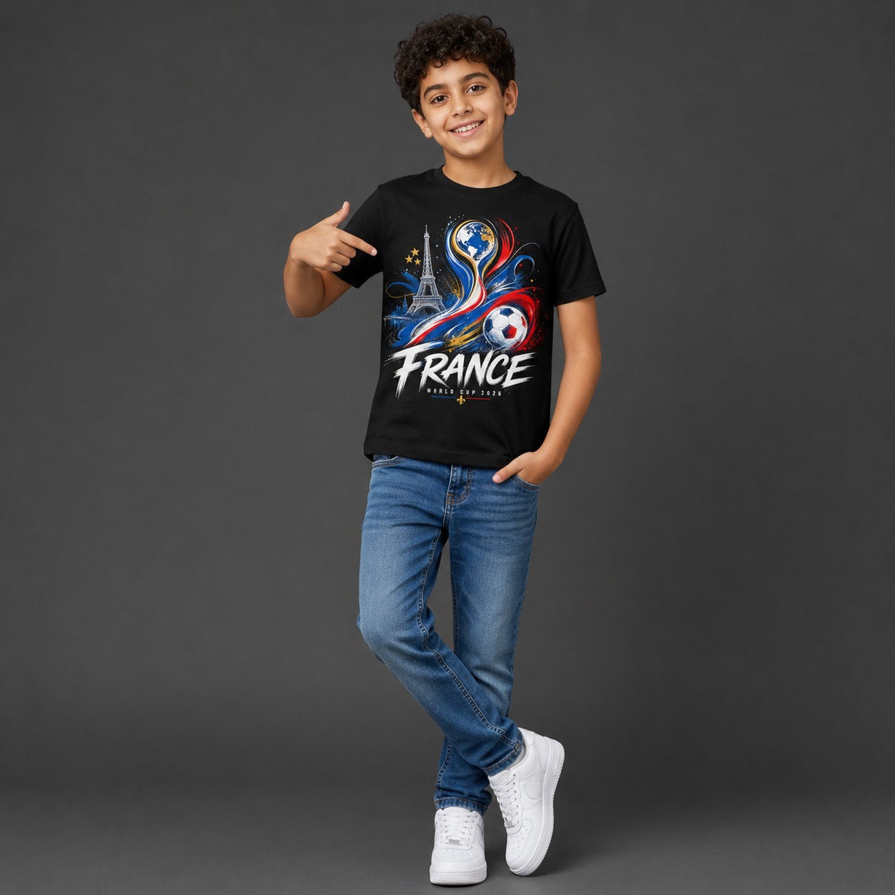 France World Cup 2026 Kids T-Shirt
