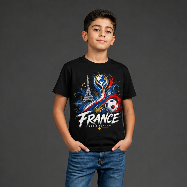 France World Cup 2026 Kids T-Shirt